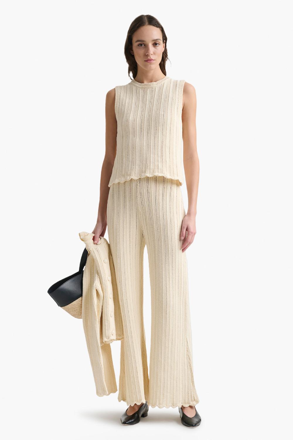 altuzarra Zabou Top Ivory