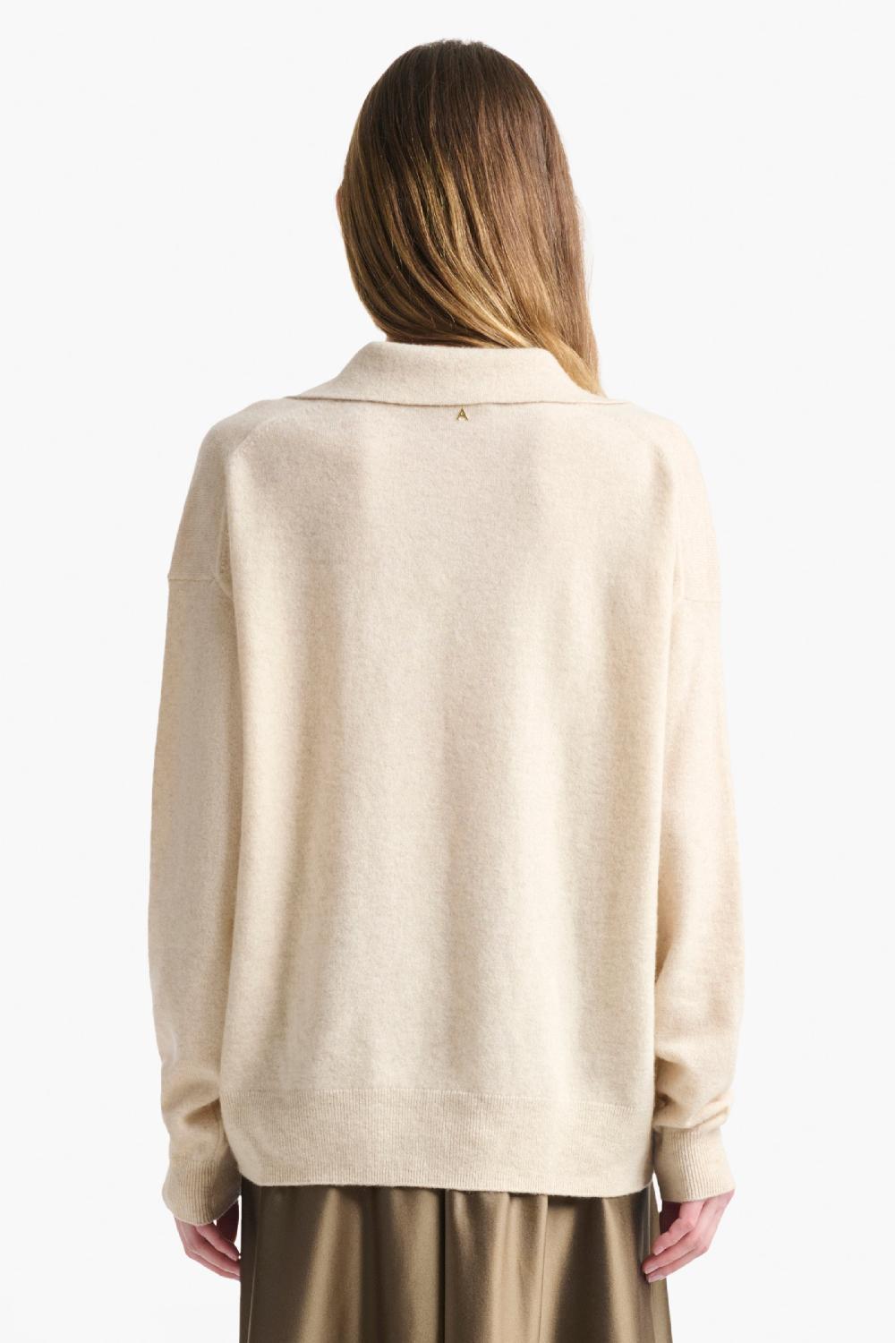Altuzarra Zaq Sweater Wheat Melange