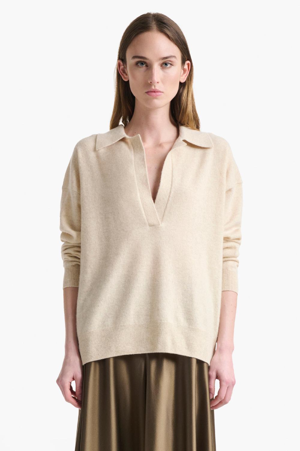 Altuzarra Zaq Sweater Wheat Melange