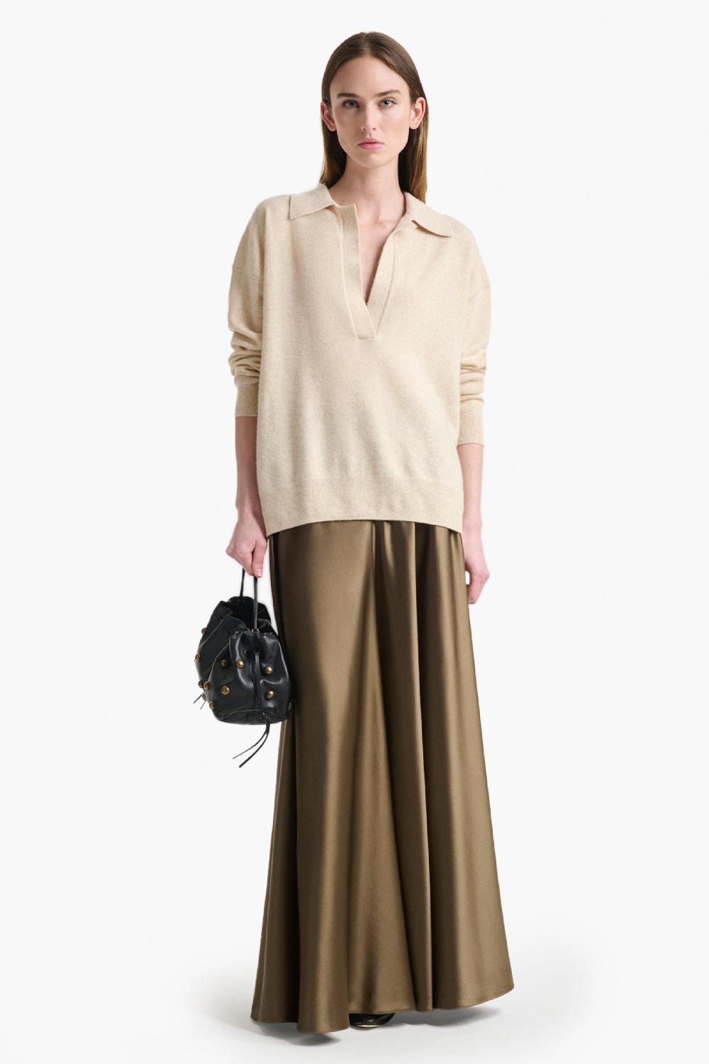 altuzarra Zaq Sweater Wheat Melange