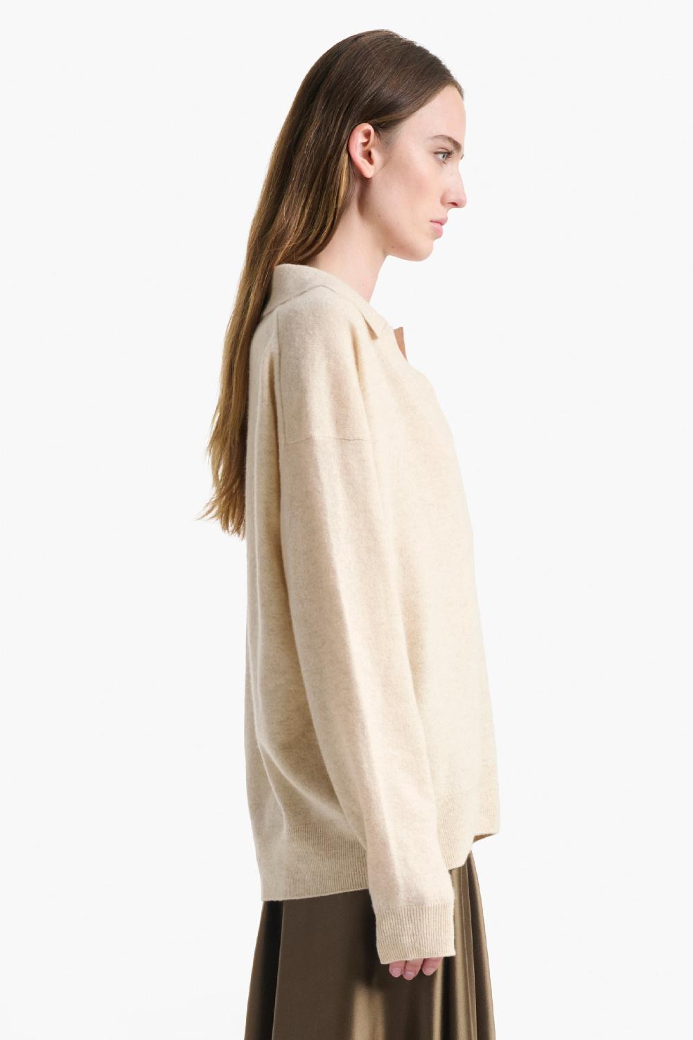 Altuzarra Zaq Sweater Wheat Melange