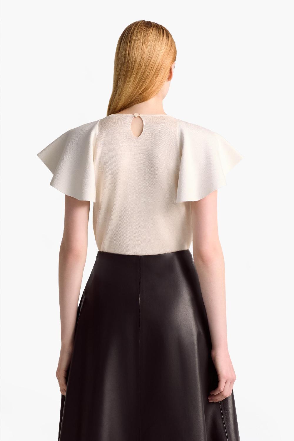 Altuzarra Zuzu Top Ivory