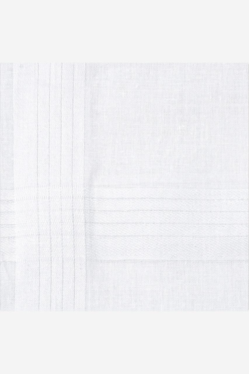 Alynn 6 Pack Classic White Handkerchief
