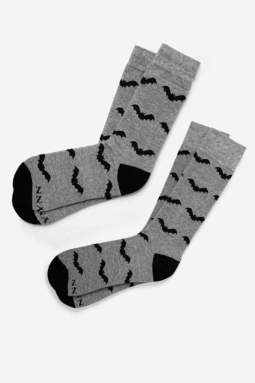 Alynn A Little Bath Gray His & Hers Socks