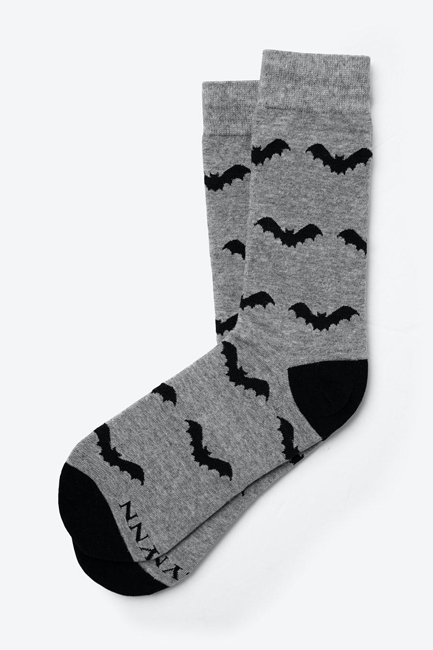 alynn A little Batty gray Women's Sock