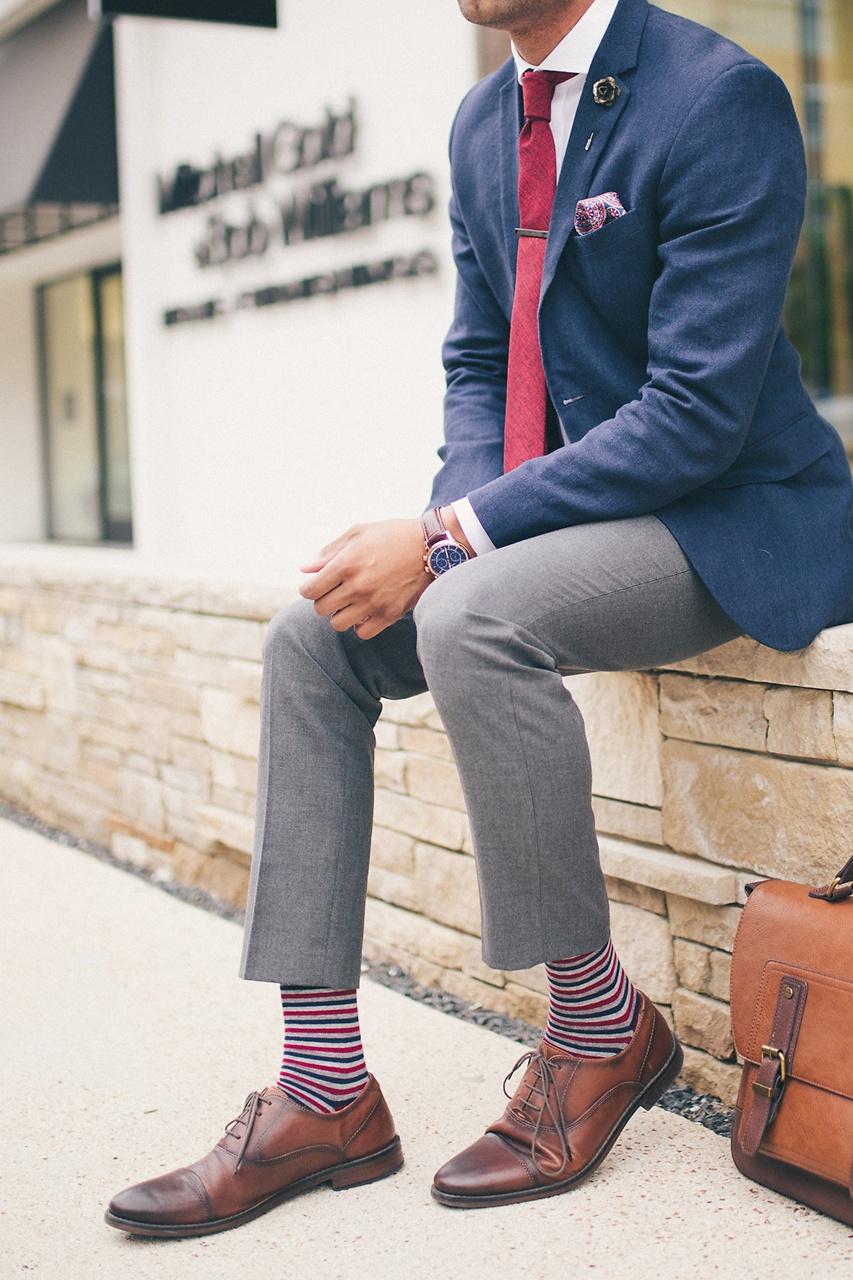 Alynn Alexander Burgundy Sock