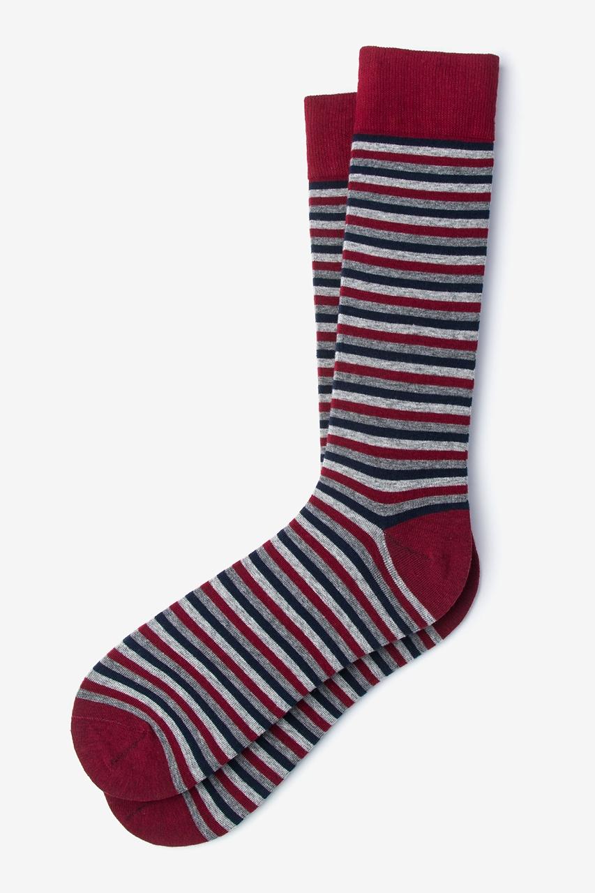 alynn Alexander burgundy Sock