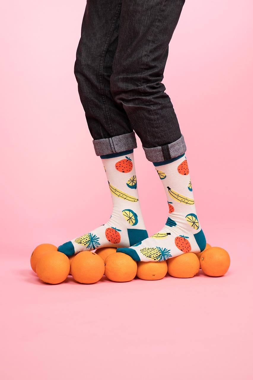 Alynn Alynn® X Jordan Sondler Fruit White Sock