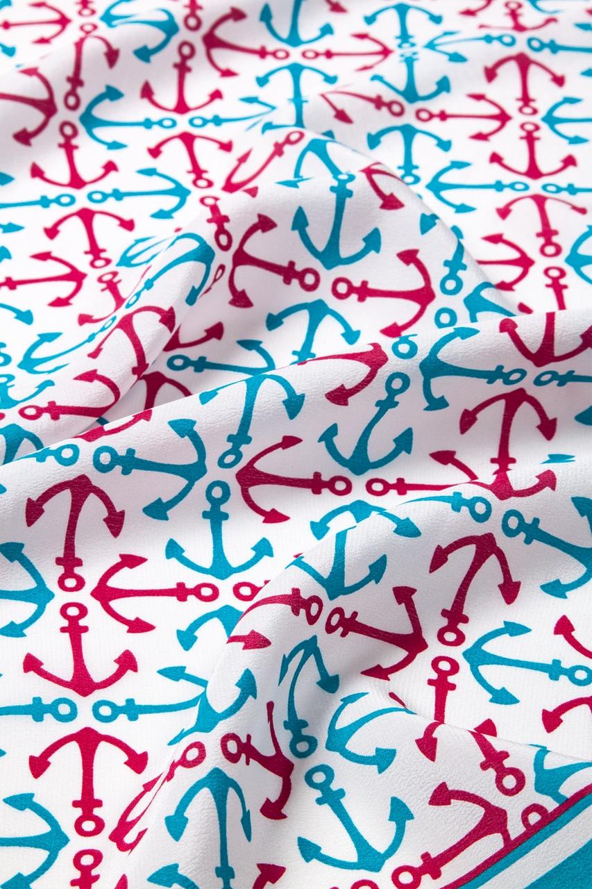 Alynn Anchor Accoutrement White Neckerchief