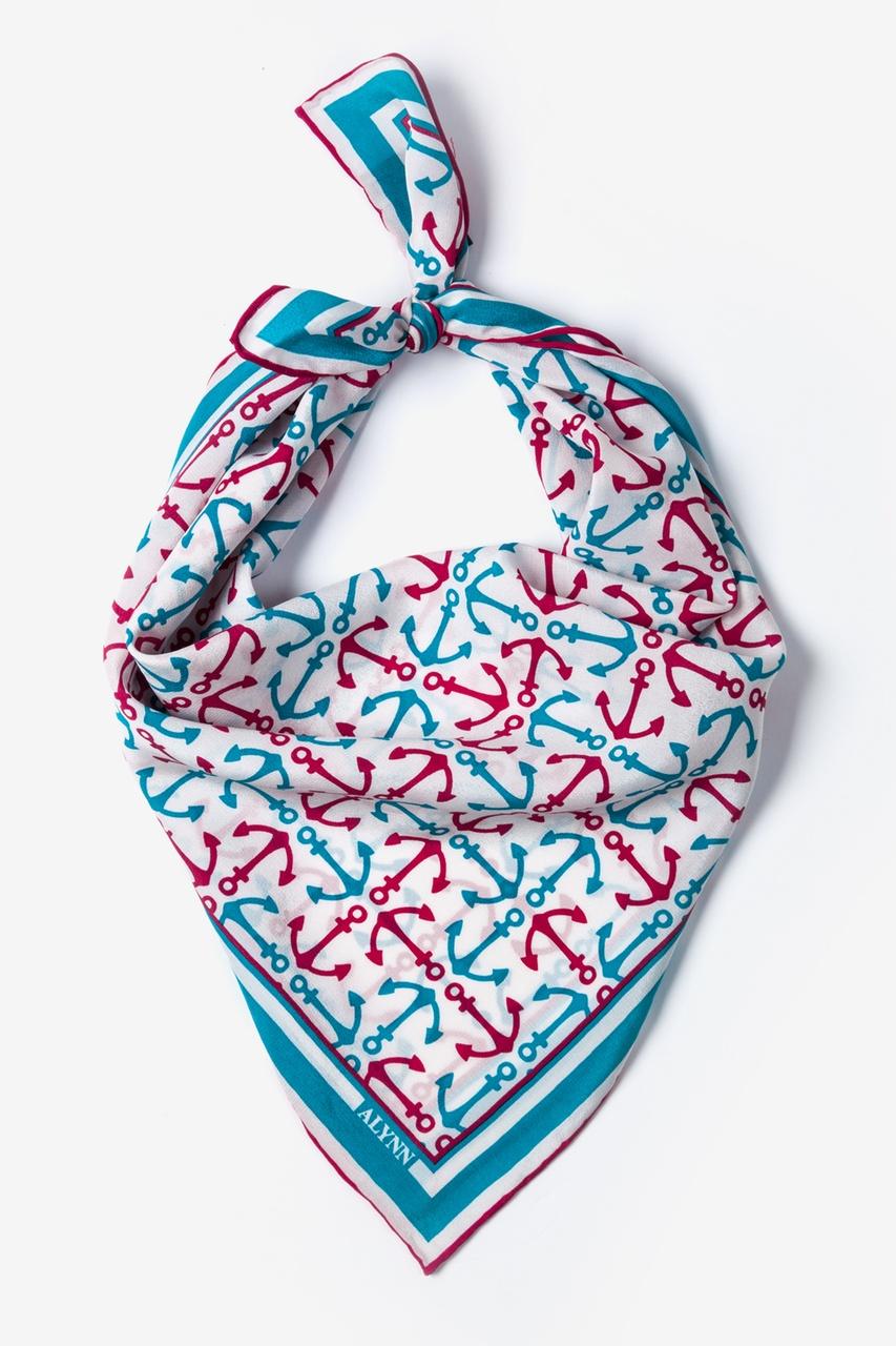 alynn Anchor Accoutrement White Neckerchief