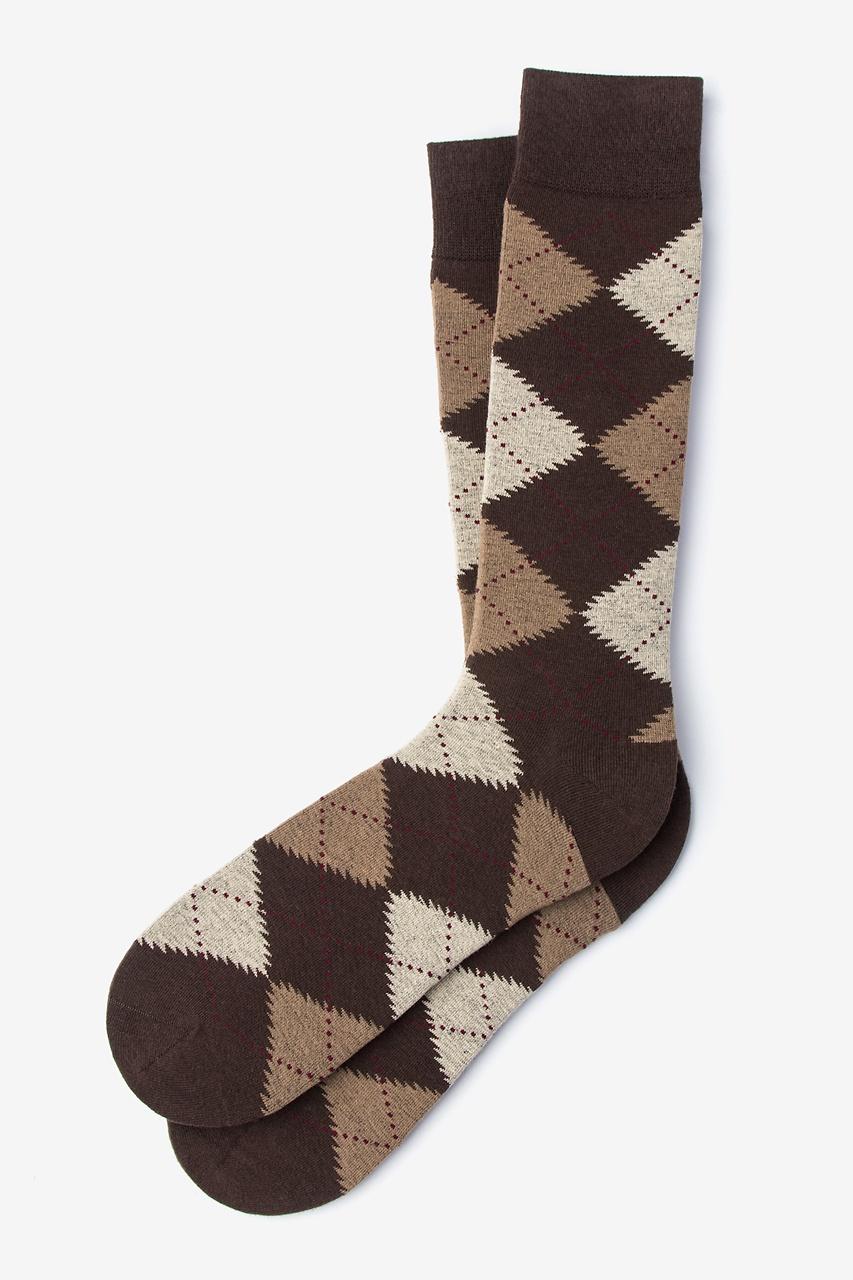 alynn Argyle Assassin brown Sock