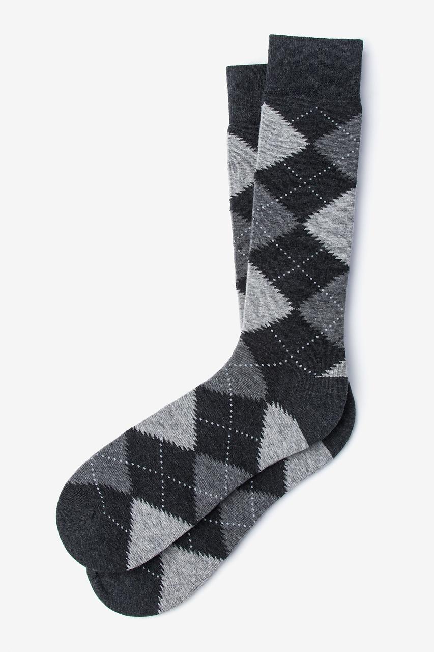 alynn Argyle Assassin heather gray Sock