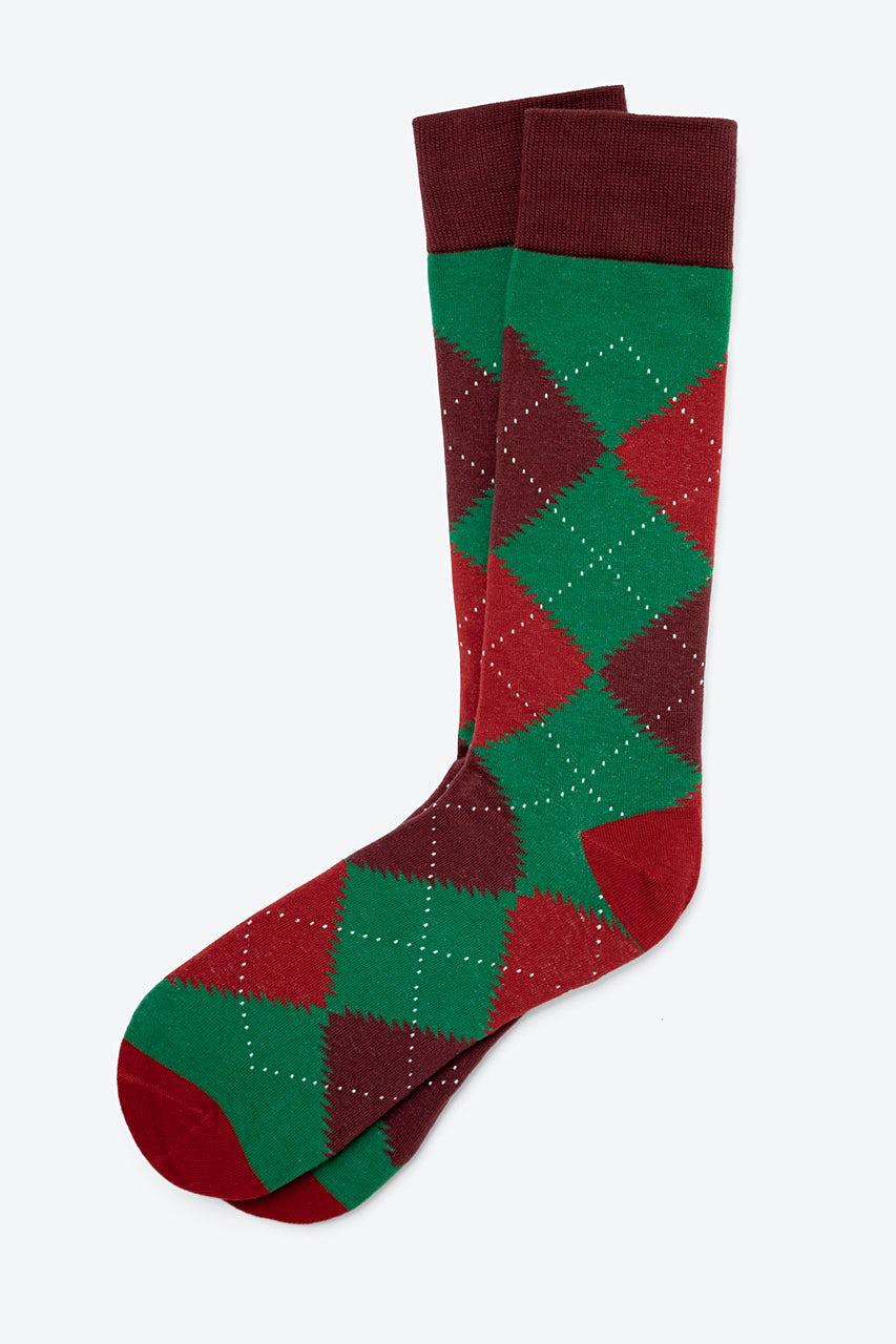 alynn Argyle Assassin red Sock