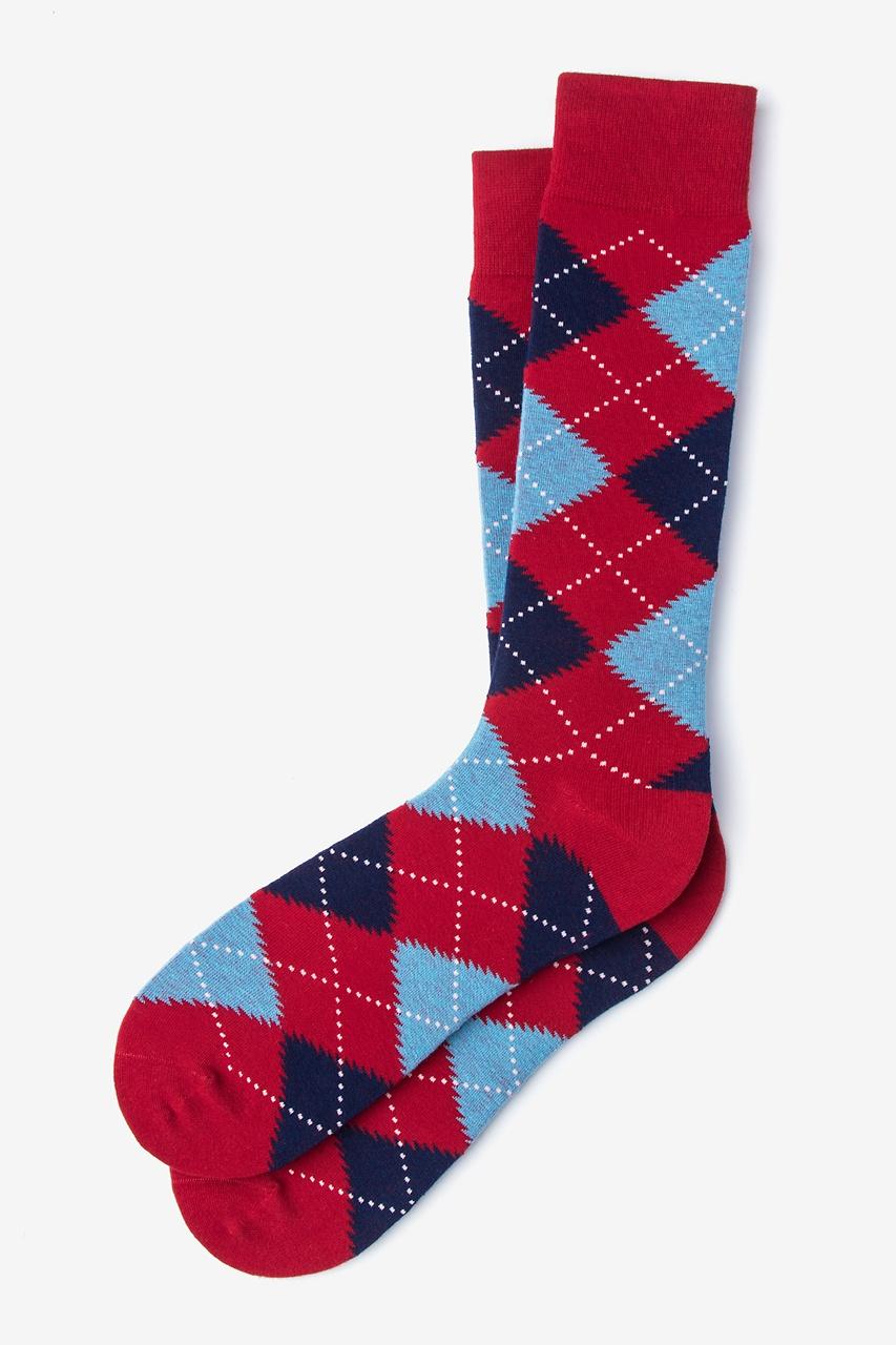 alynn Argyle Assassin red Sock