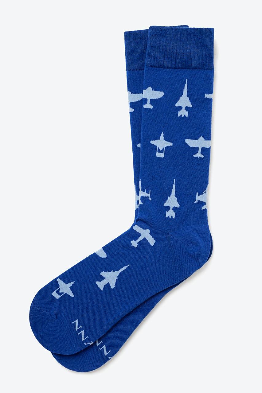 alynn Aviation Navy Blue Sock