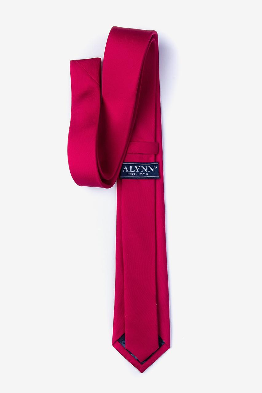Alynn Berry Berry 100% Silk Skinny Tie