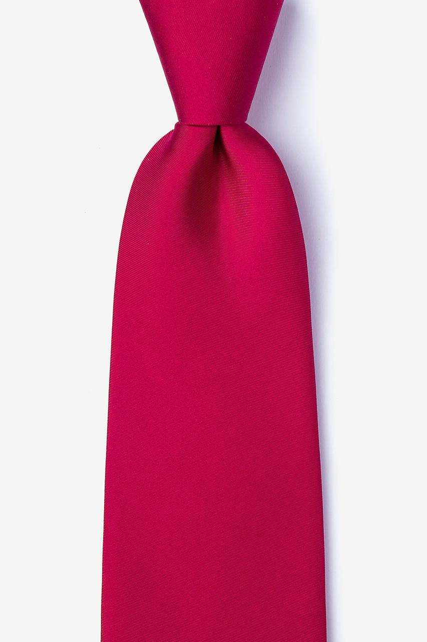 alynn Berry Berry 100% silk Tie