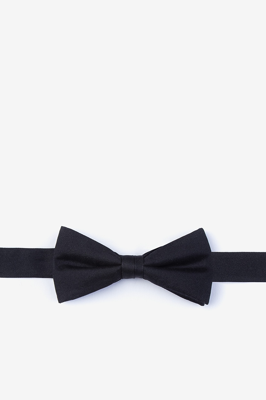 alynn Black black Bow Tie for Boys