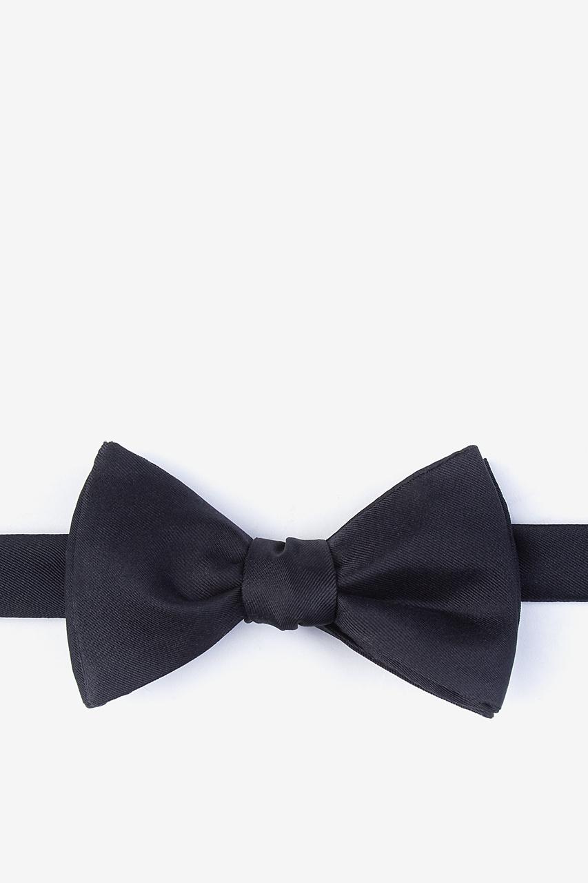 alynn Black black Self-Tie Bow Tie