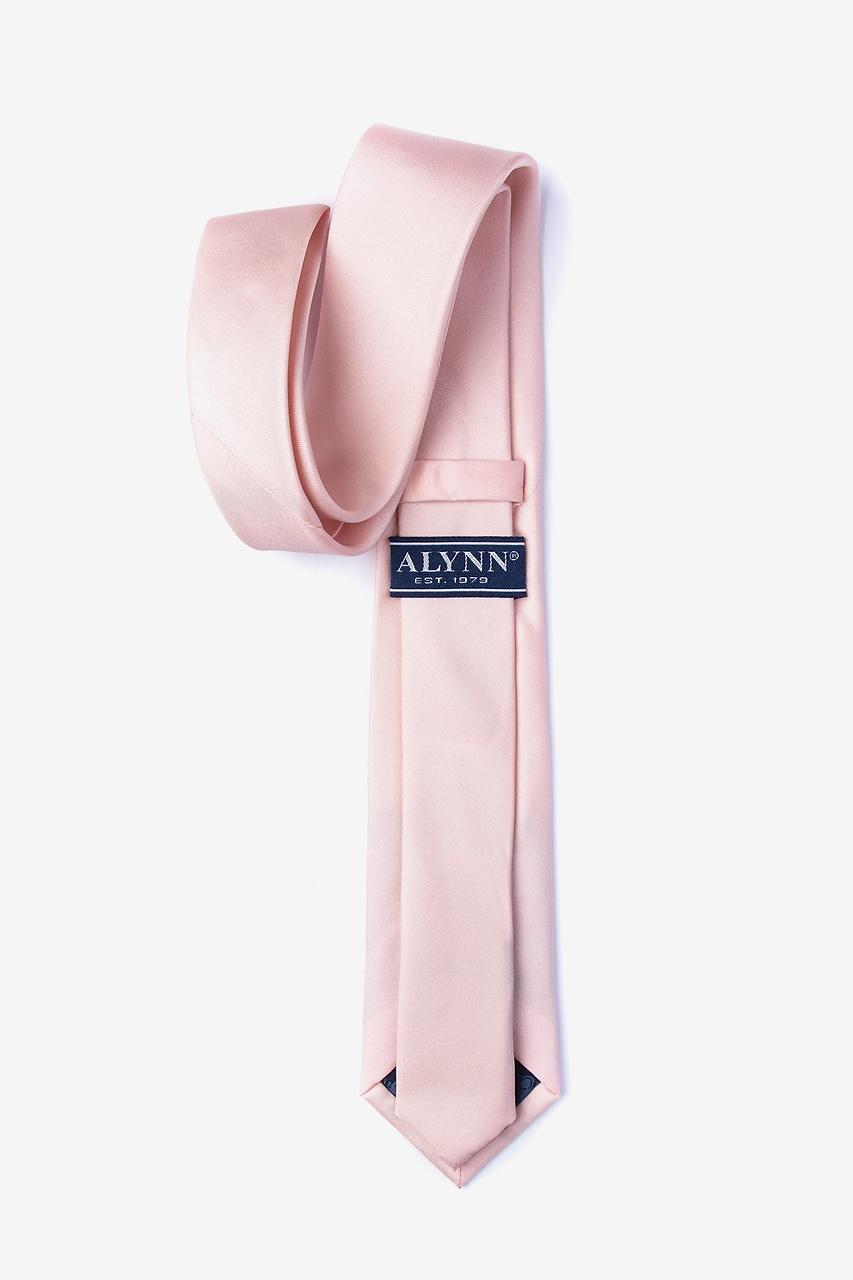 Alynn Blush Blush 100% Silk Tie For Boys