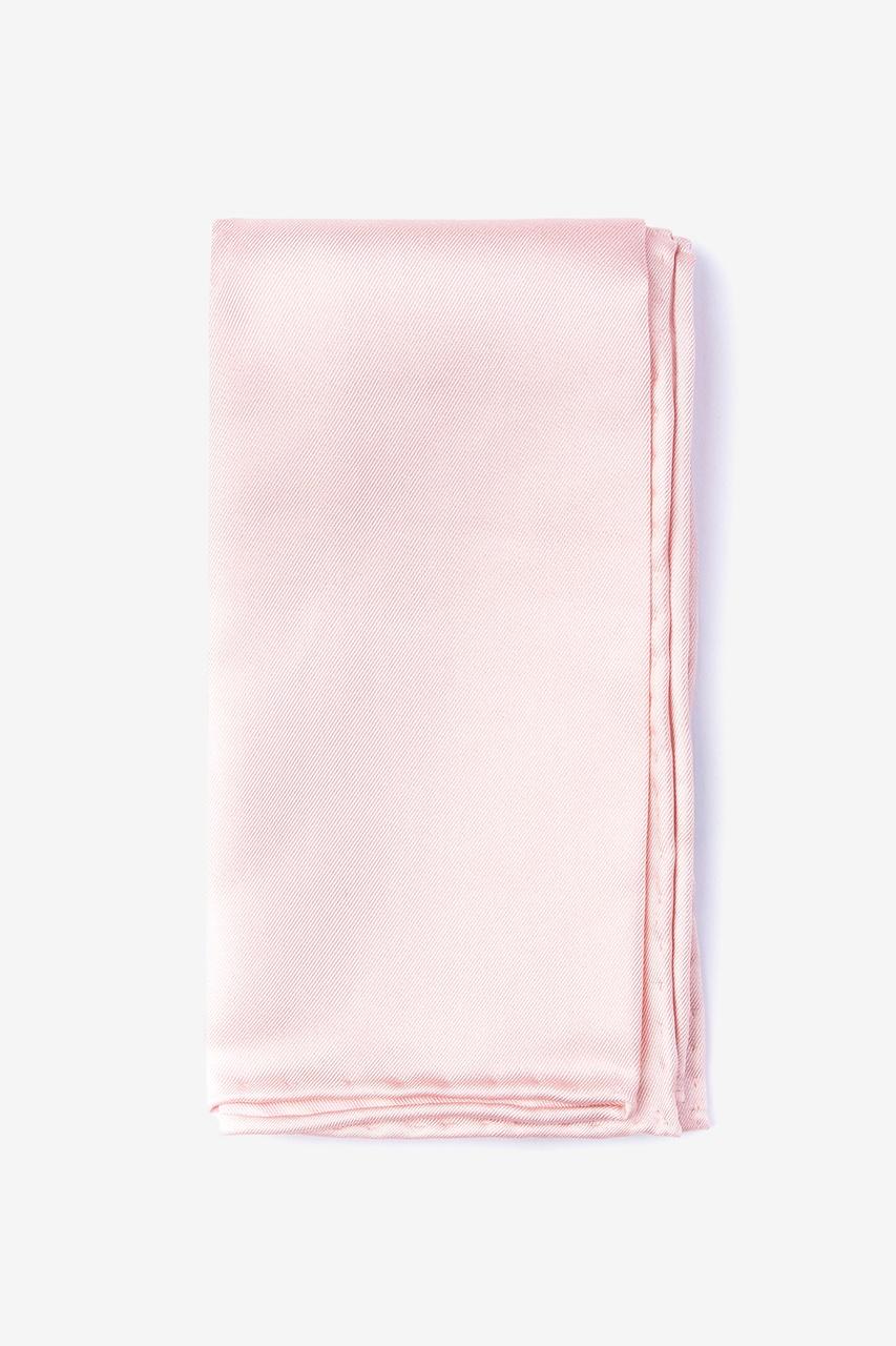 alynn Blush Blush Pocket Square