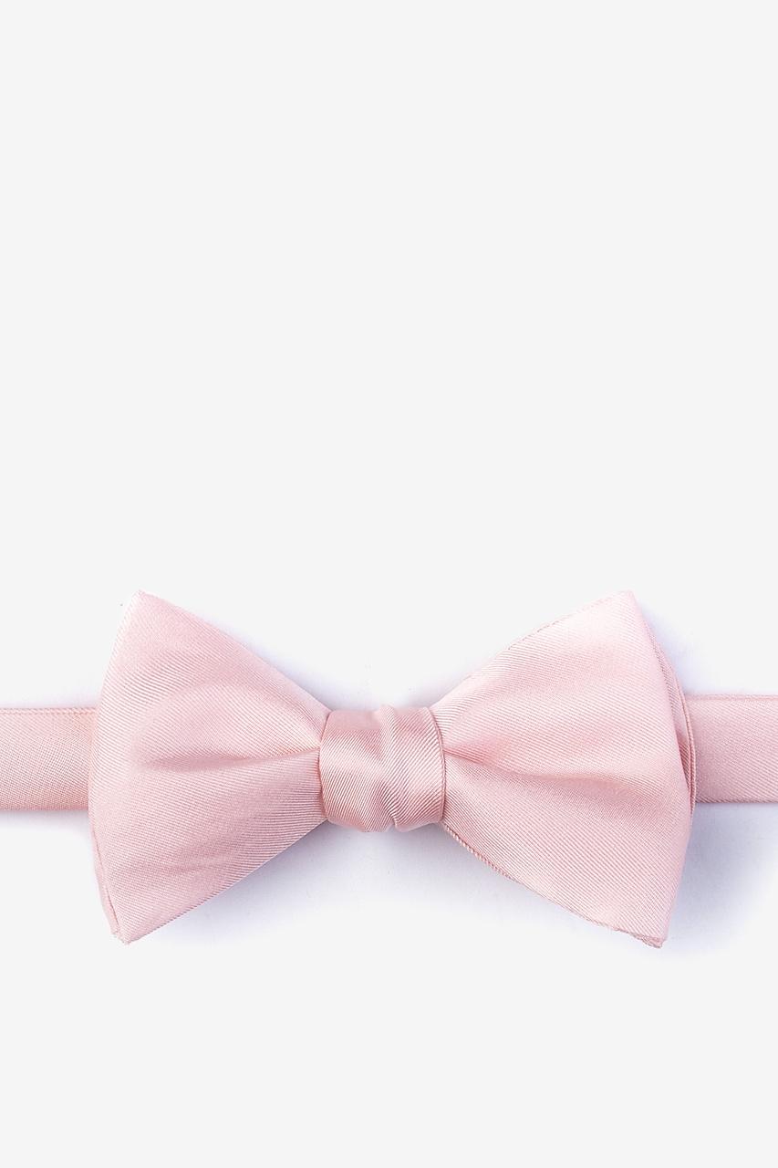 alynn Blush Blush Self-Tie Bow Tie