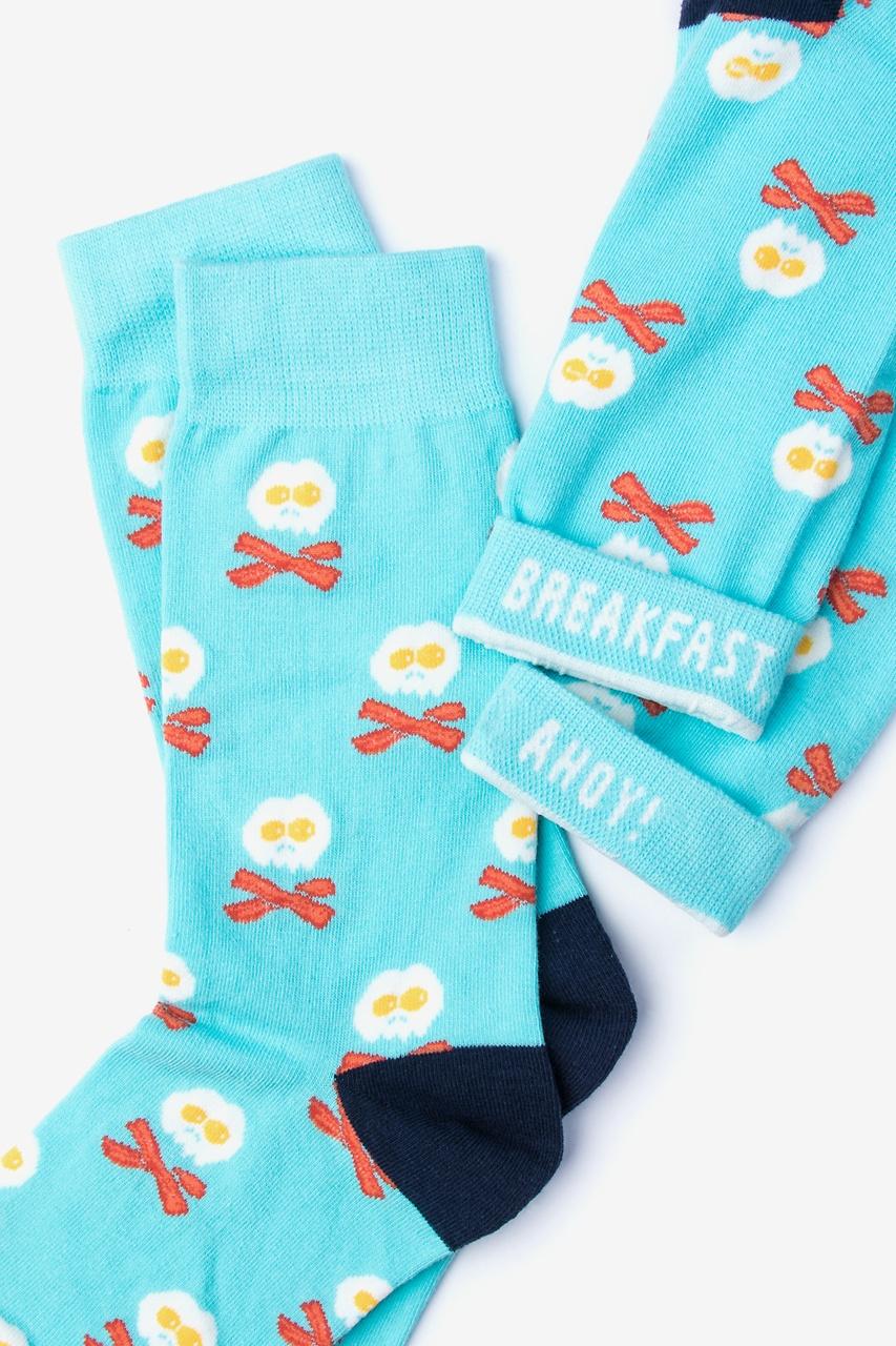 Alynn Breakfast Ahoy Blue Women's Sock