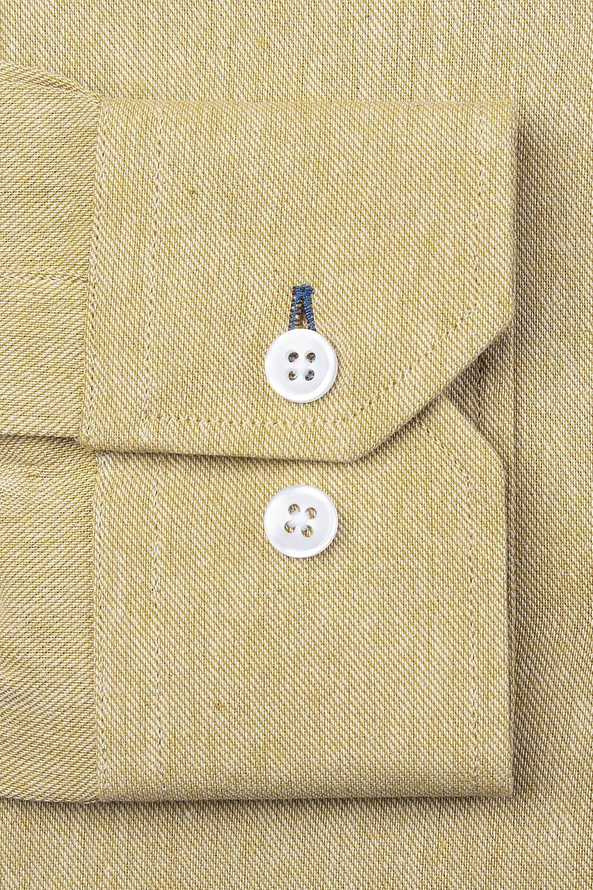 Alynn Caden Mustard Business Casual Shirt