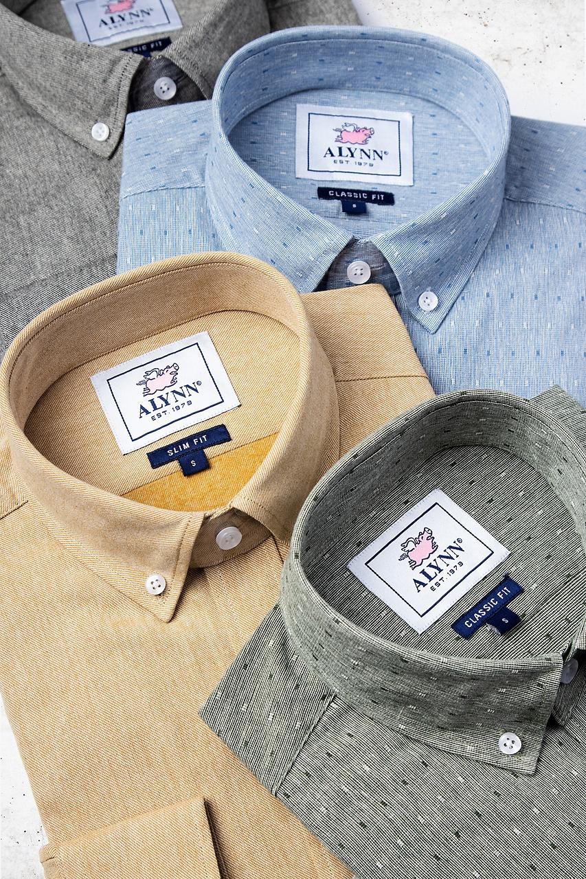 Alynn Caden Mustard Business Casual Shirt