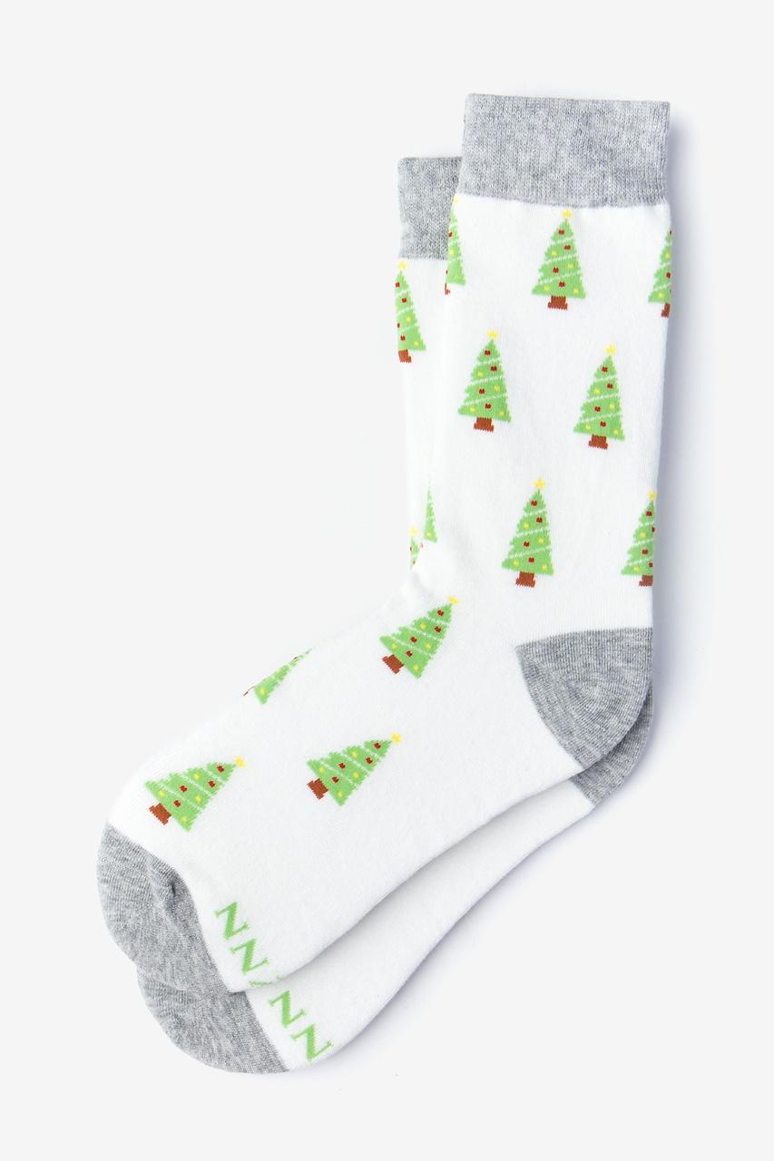 alynn Christmas Tree ivory Women's Sock