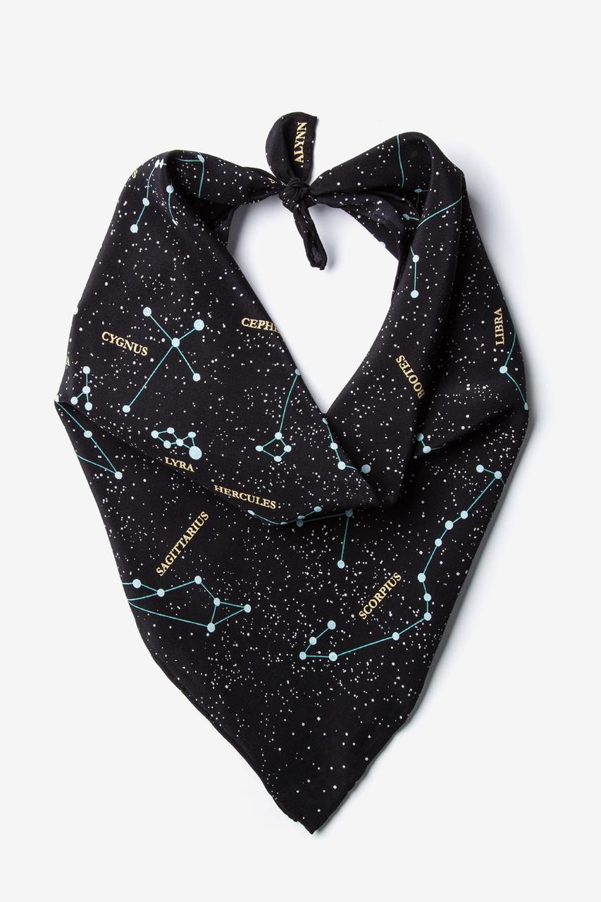 alynn Connect the Dots black Neckerchief