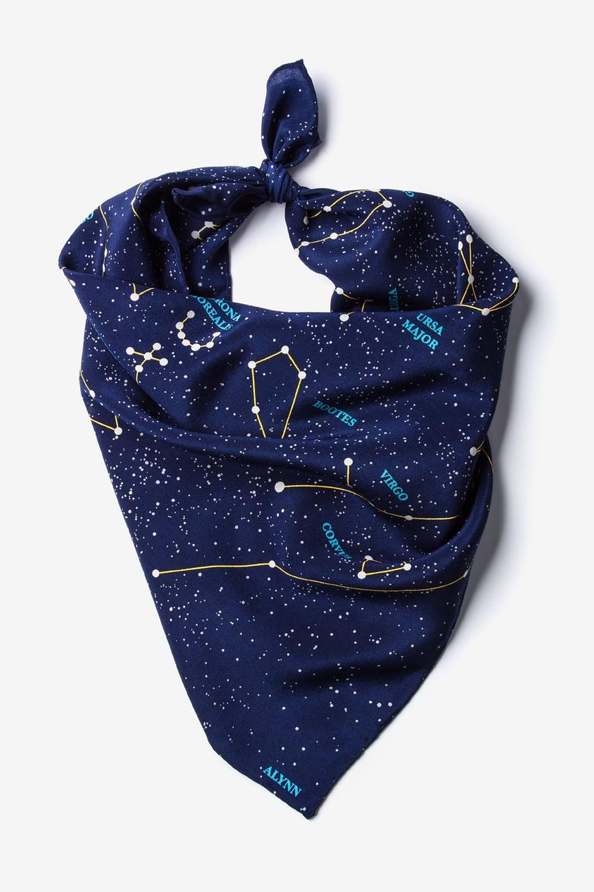 alynn Connect the Dots Navy Blue Neckerchief