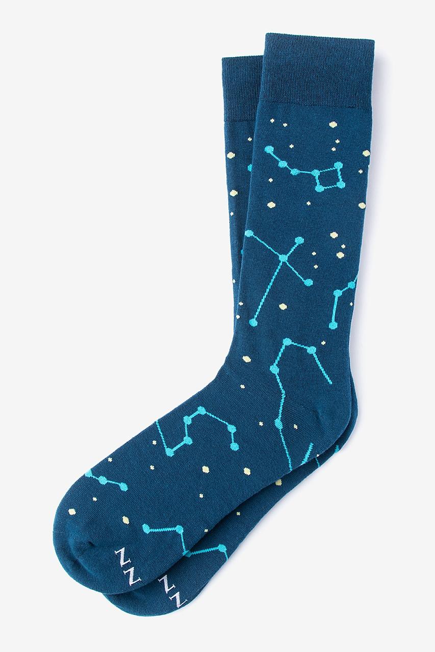 alynn Constellation Prize Navy Blue Sock
