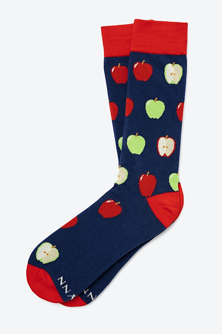 Alynn Core Values Navy Blue His & Hers Socks