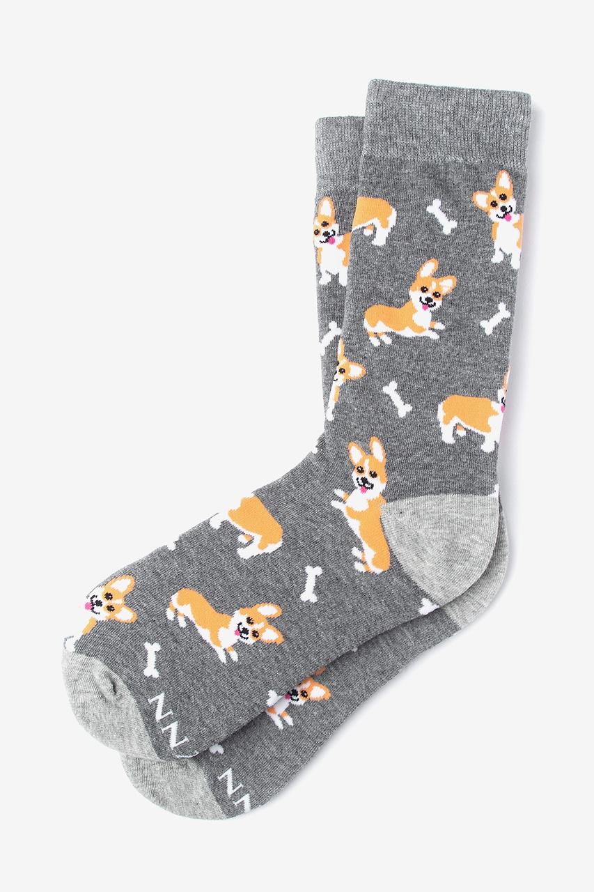alynn Corgi Gang gray Women's Sock