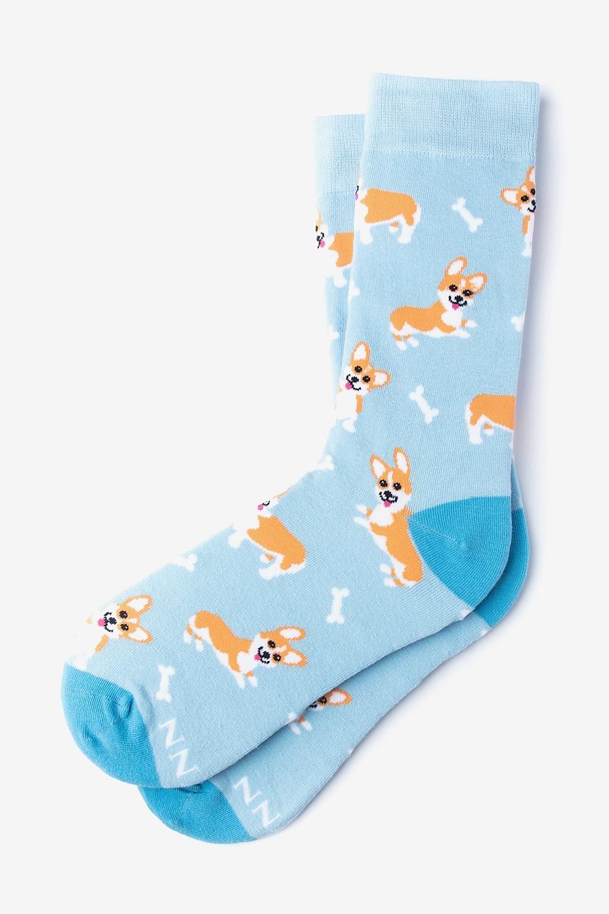 alynn Corgi Gang light blue Women's Sock
