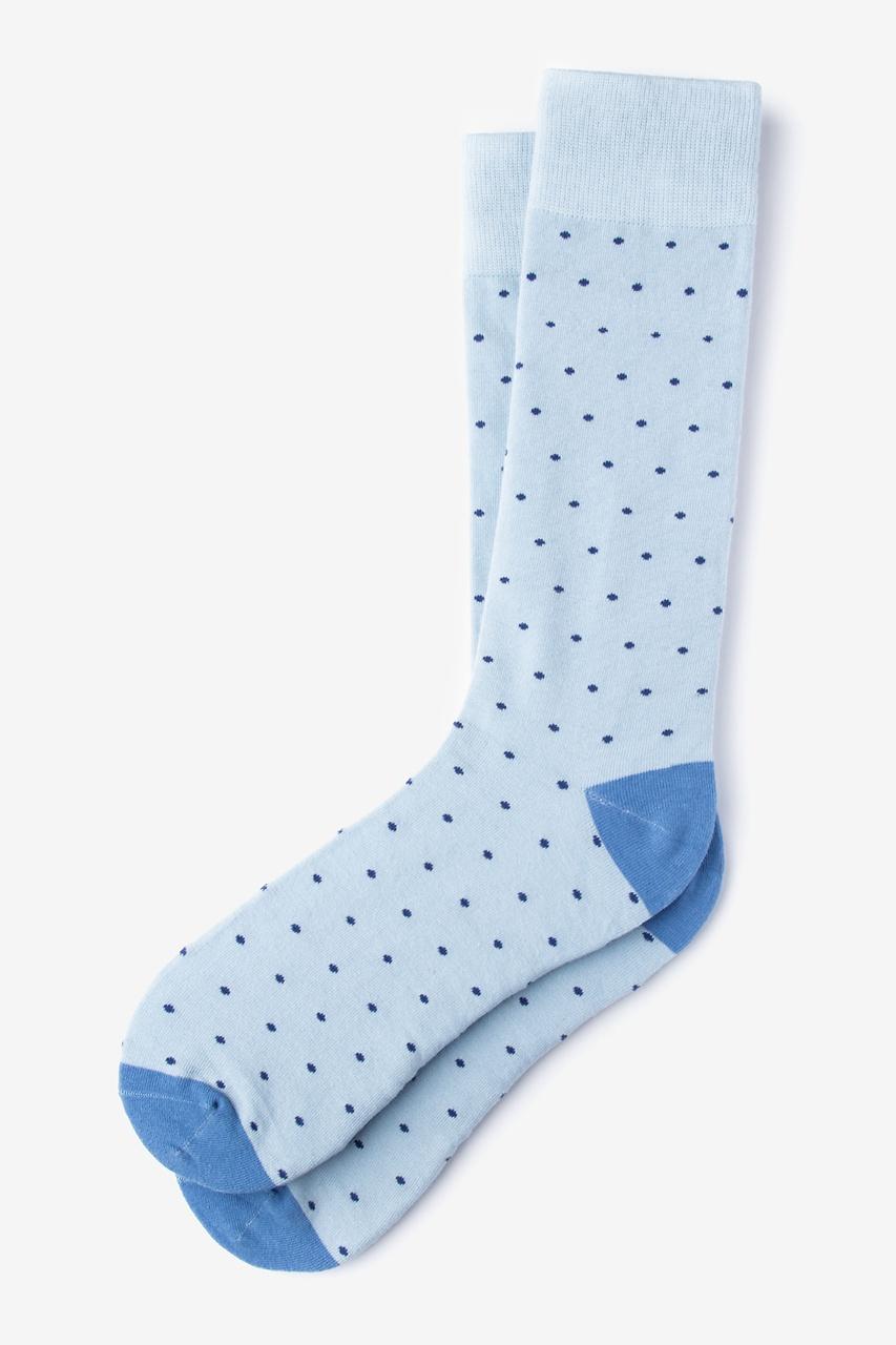 alynn Dapper Dots light blue Sock