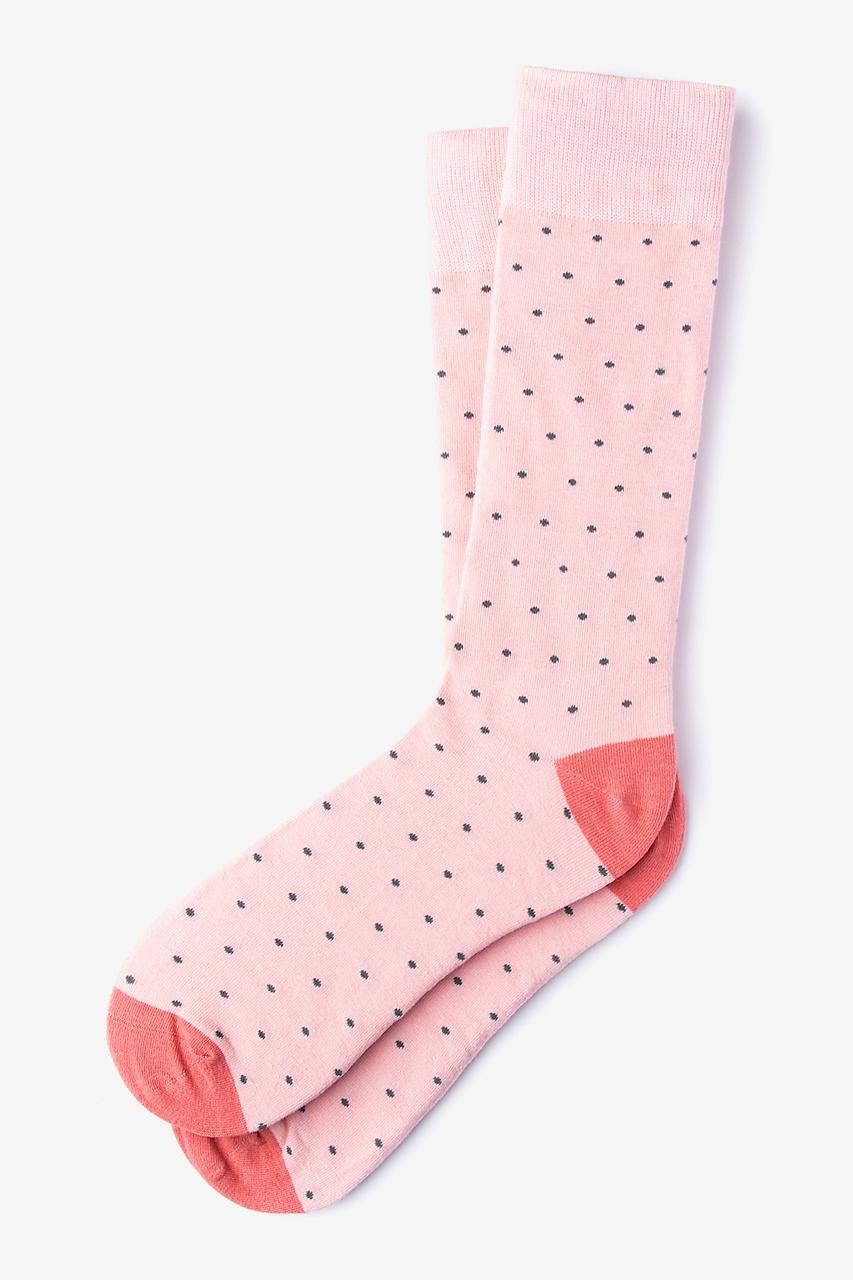 alynn Dapper Dots pink Sock
