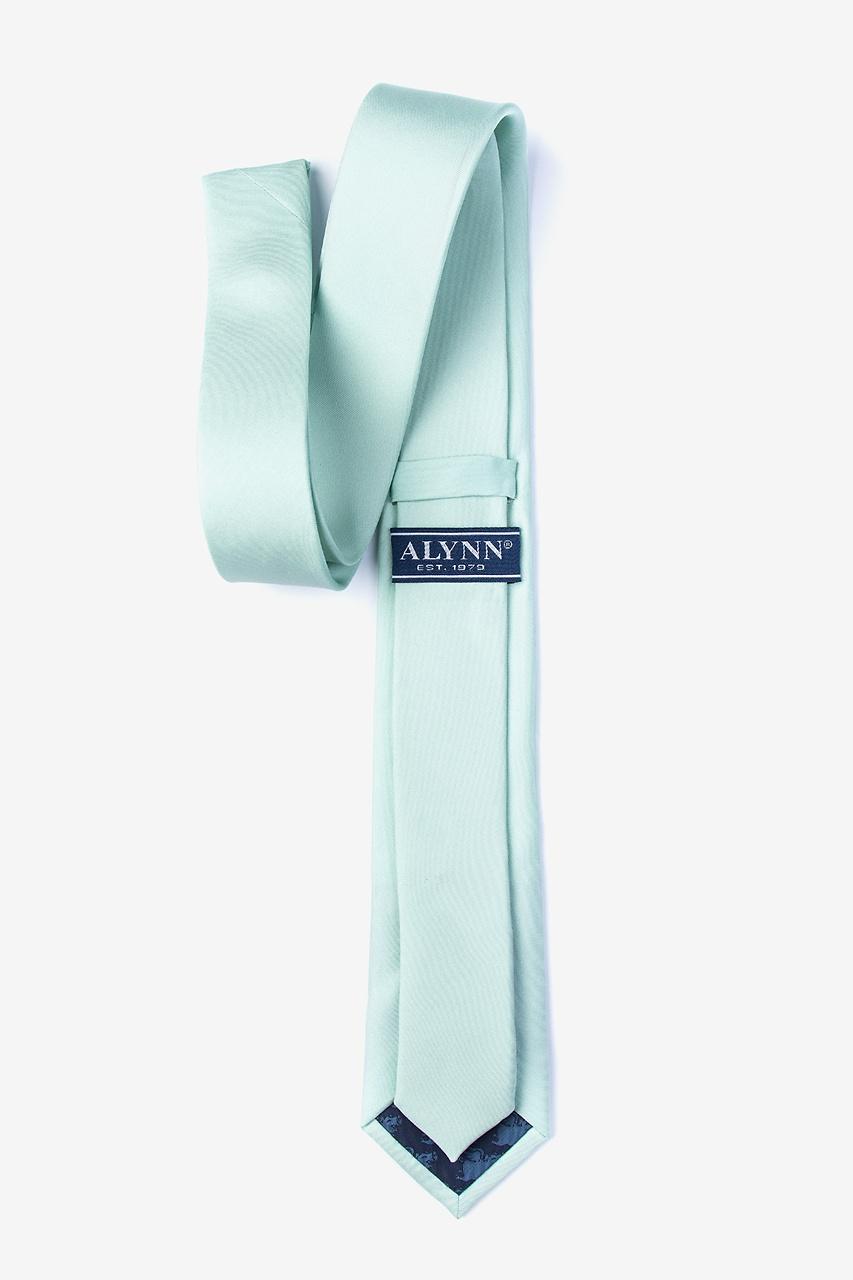 Alynn Dusty Mint Dusty Mint 100% Silk Skinny Tie