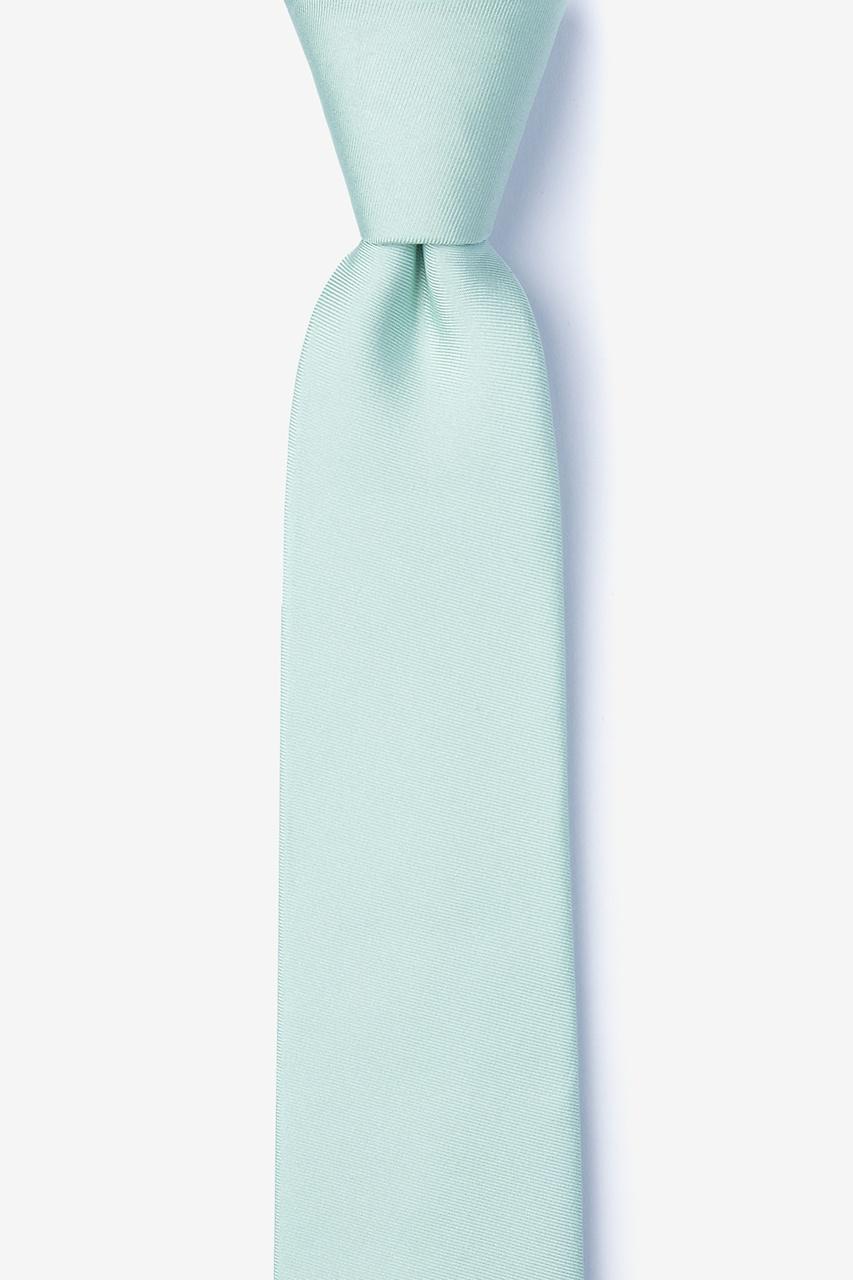 alynn Dusty Mint Dusty Mint 100% silk Skinny Tie