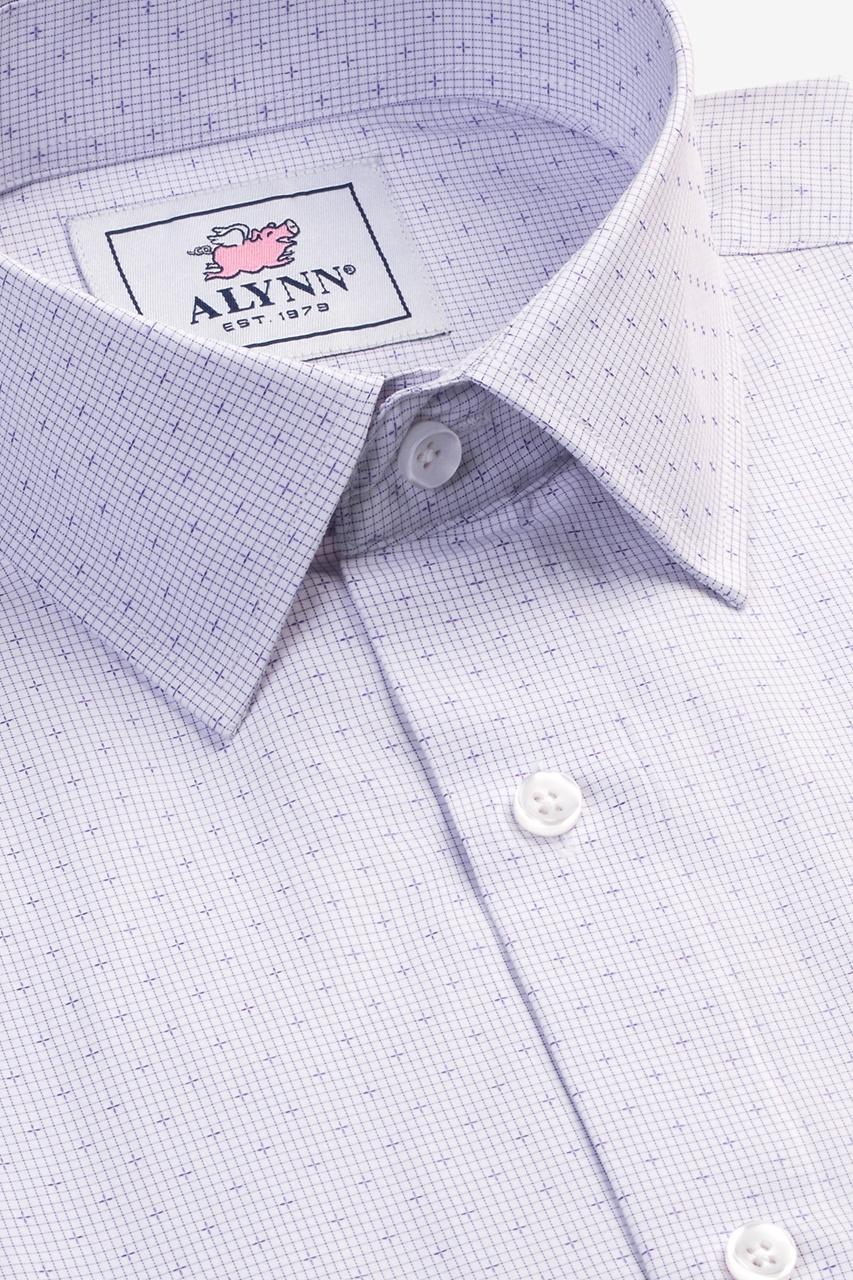 alynn Evan purple Dress Shirt