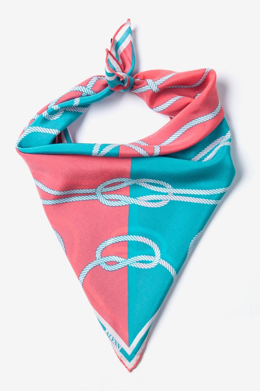 alynn Feeling Knotty aqua Neckerchief