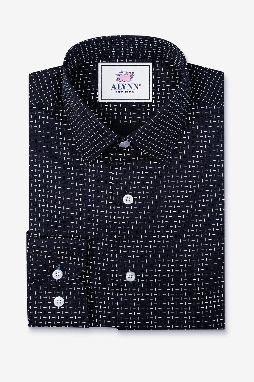 Alynn Finn Navy Blue Casual Shirt