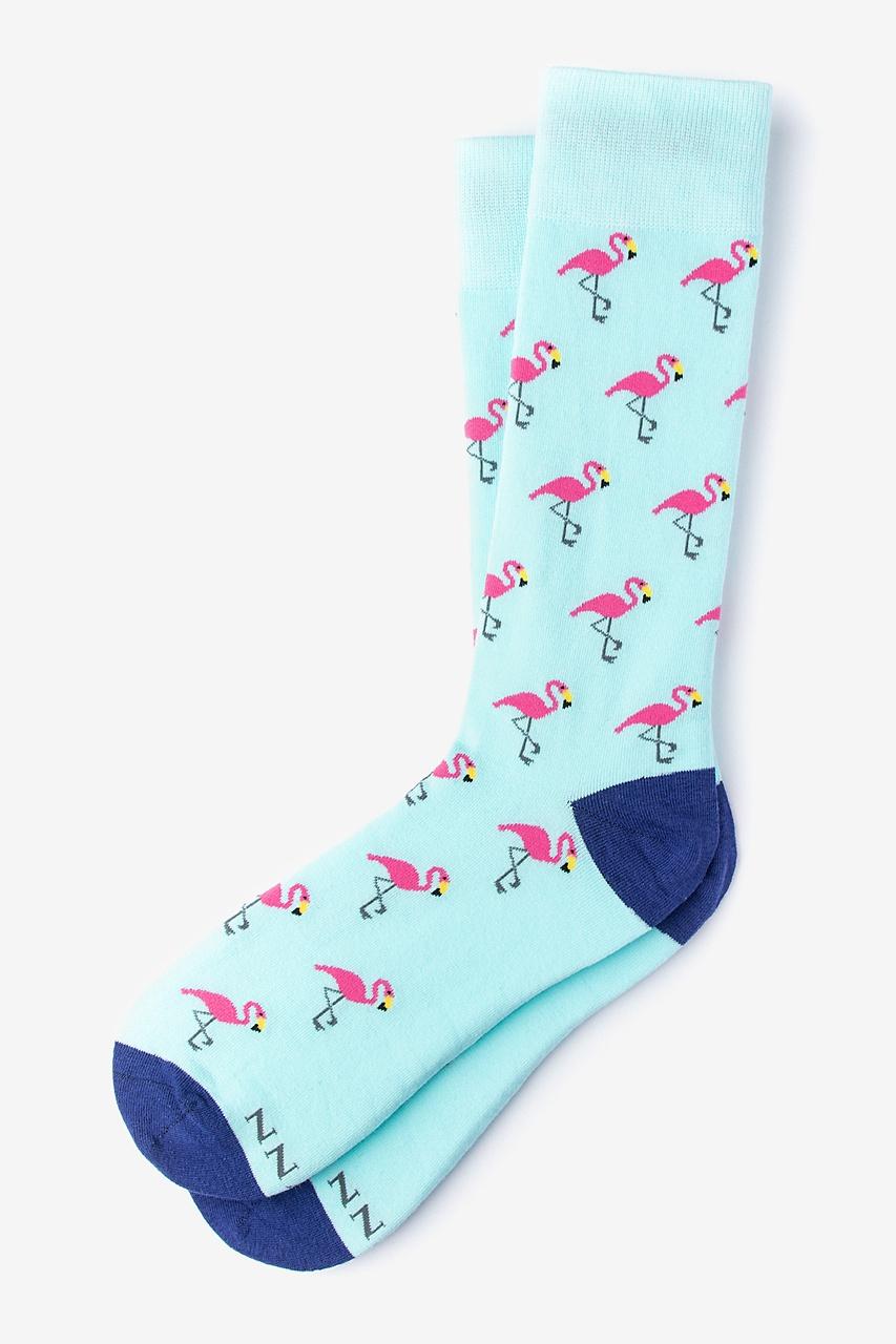 alynn Flocking Fabulous aqua Sock