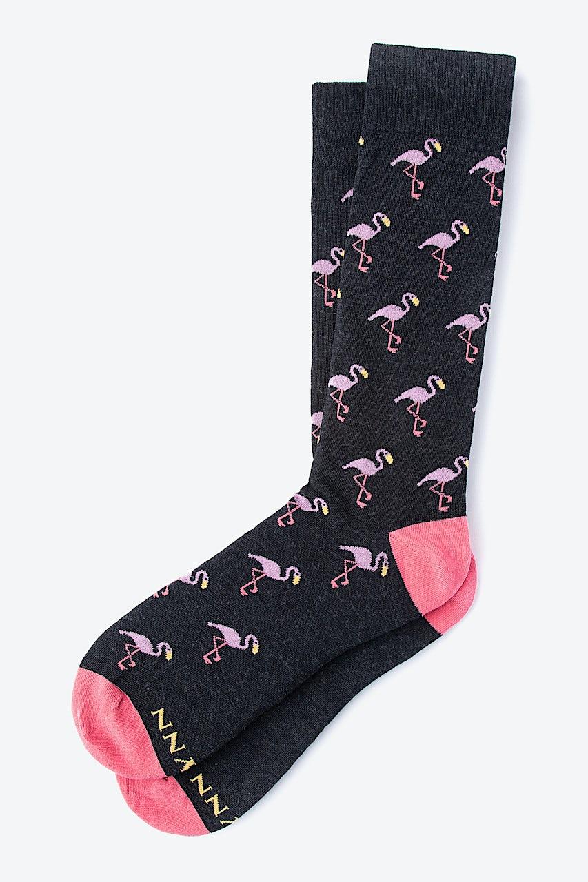 Alynn Flocking Fabulous Black His & Hers Socks