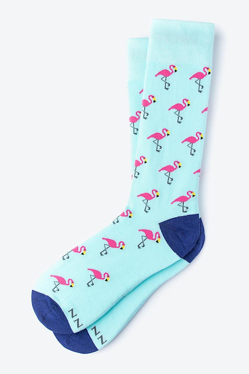 Alynn Flocking Fabulous Teal His & Hers Socks