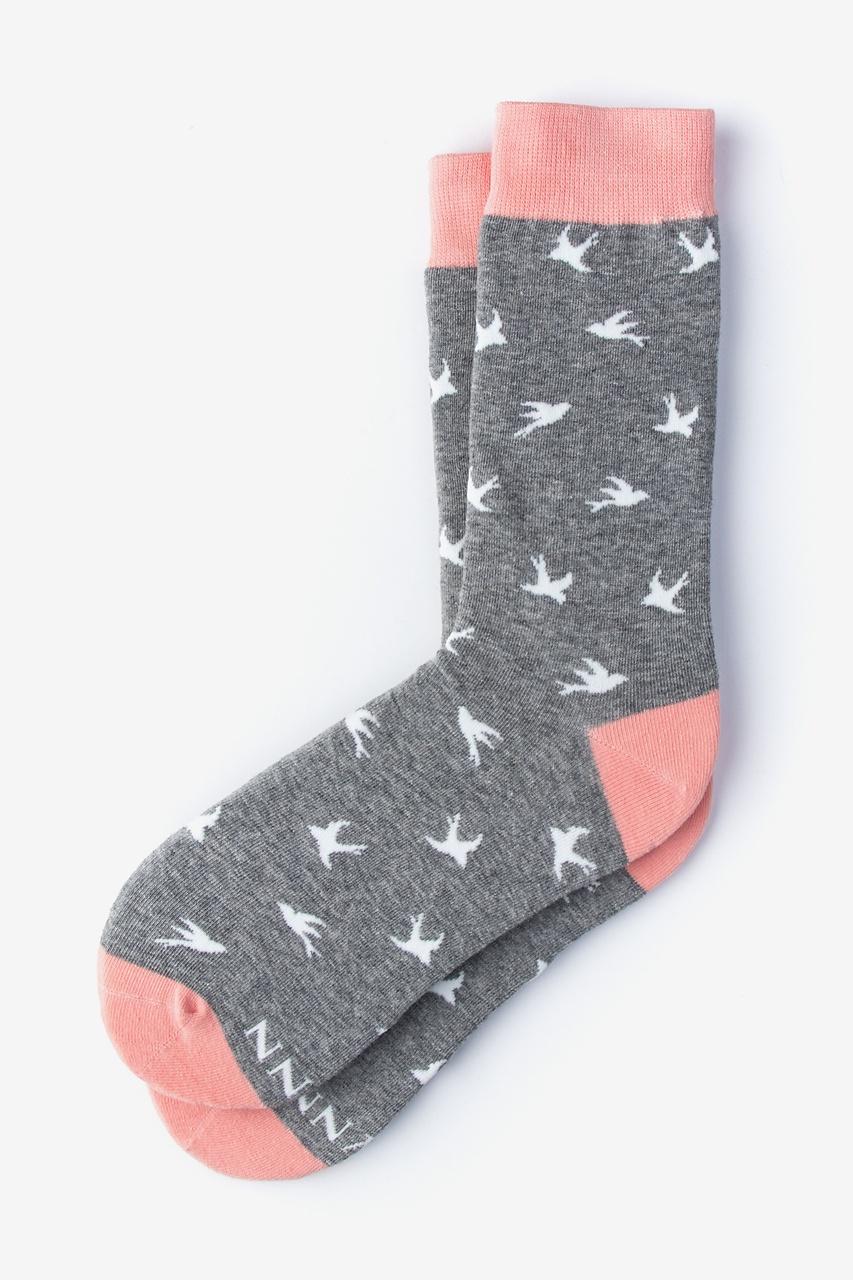alynn Free as a bird gray Women's Sock