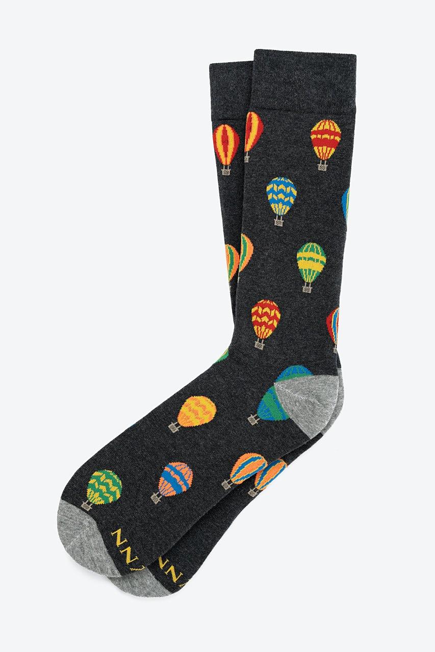 alynn Full of Hot Air charcoal Sock