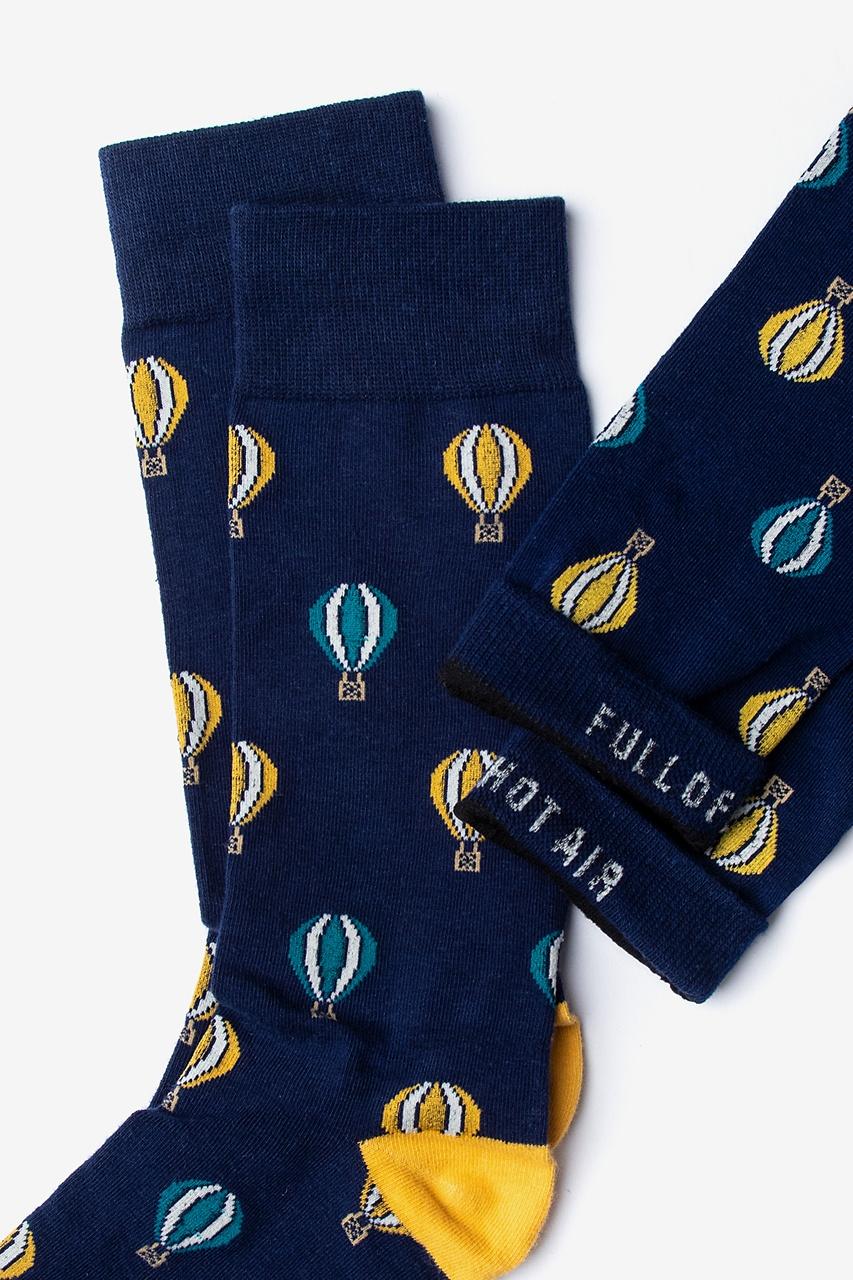 Alynn Full Of Hot Air Dark Navy Sock