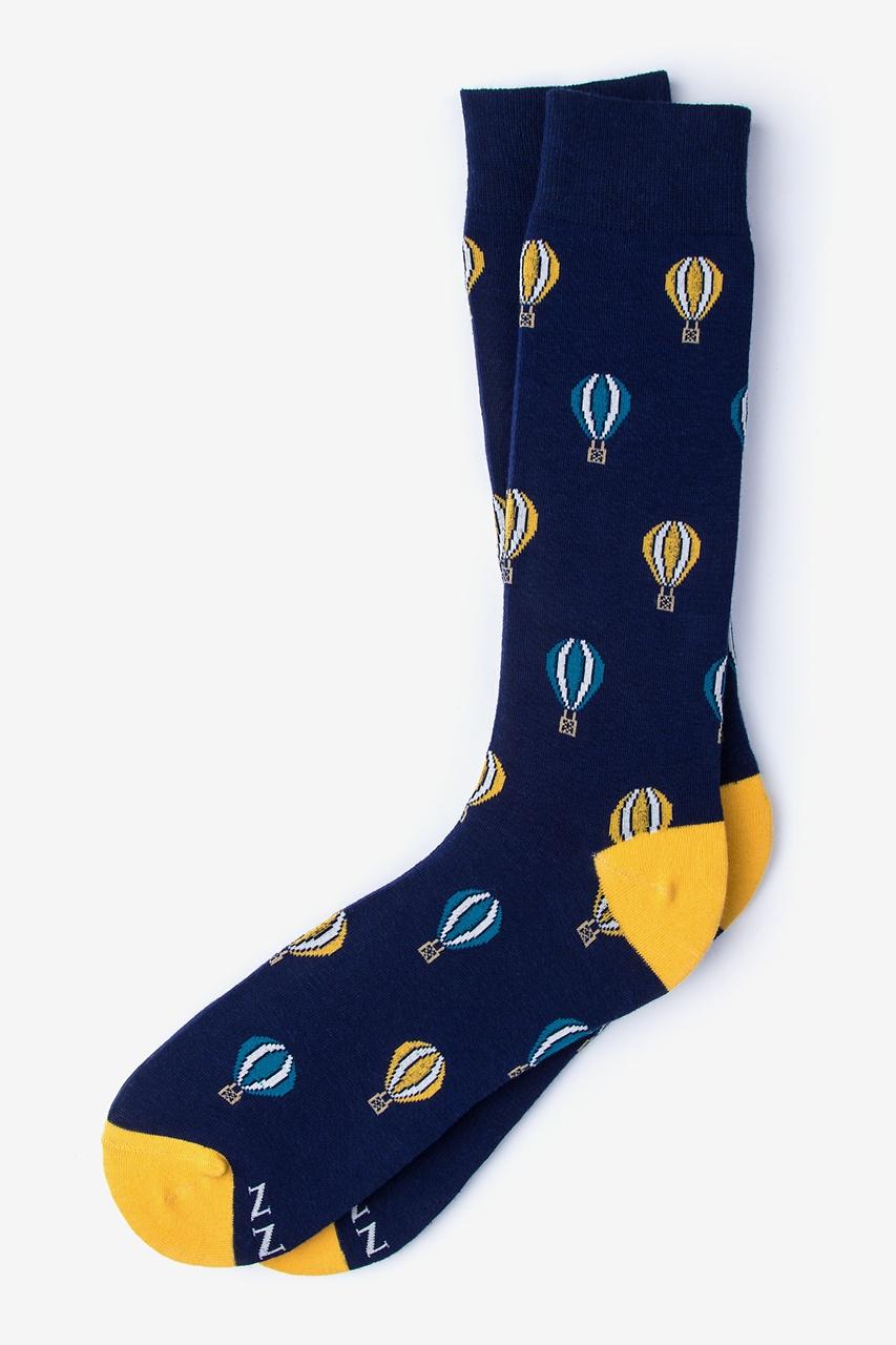 alynn Full of Hot Air Dark Navy Sock